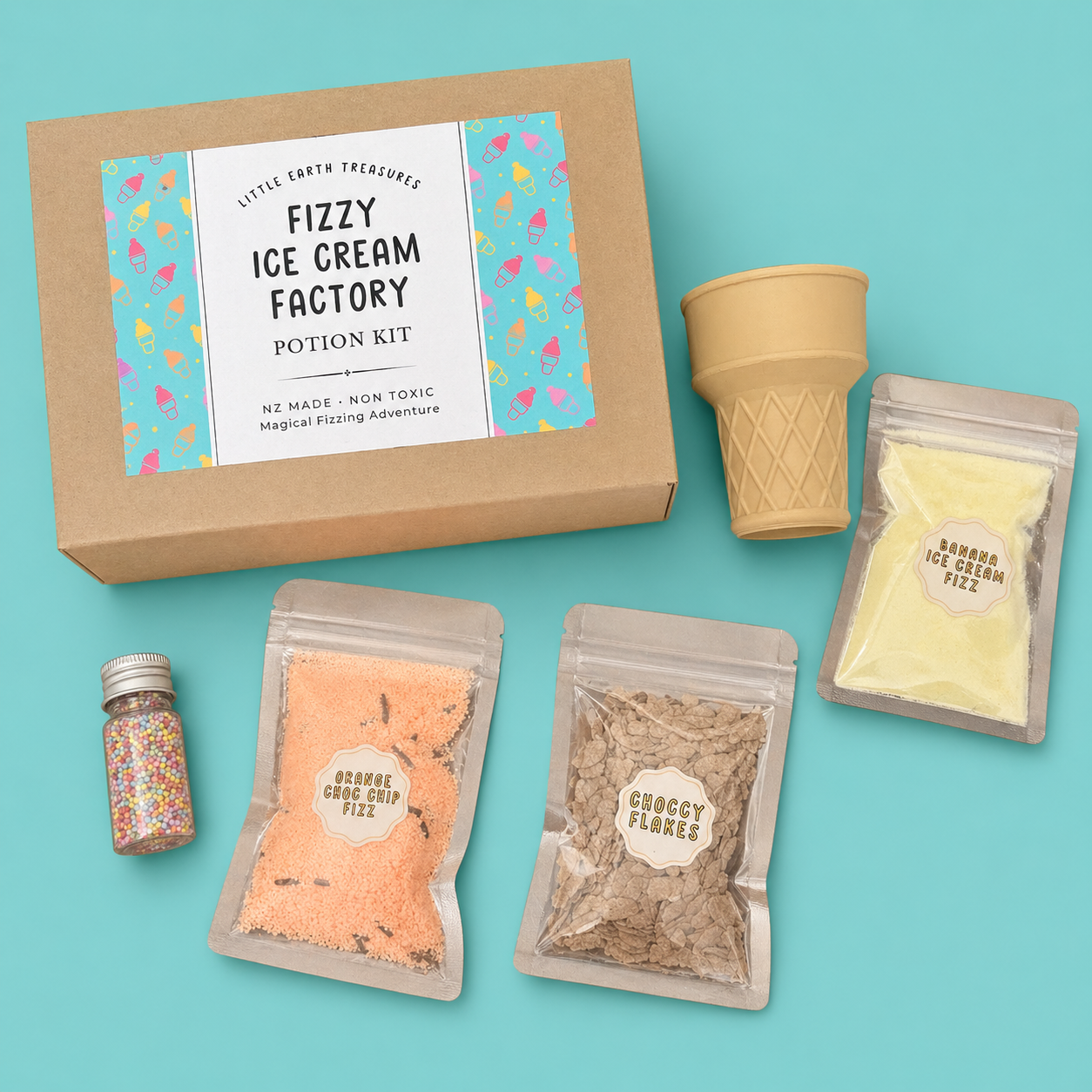 Fizzy Ice Cream Factory - potion kit