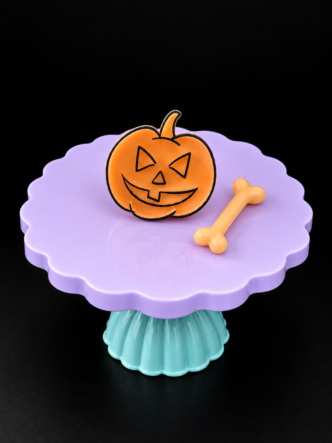 Halloween eco colour changing pumpkin tray