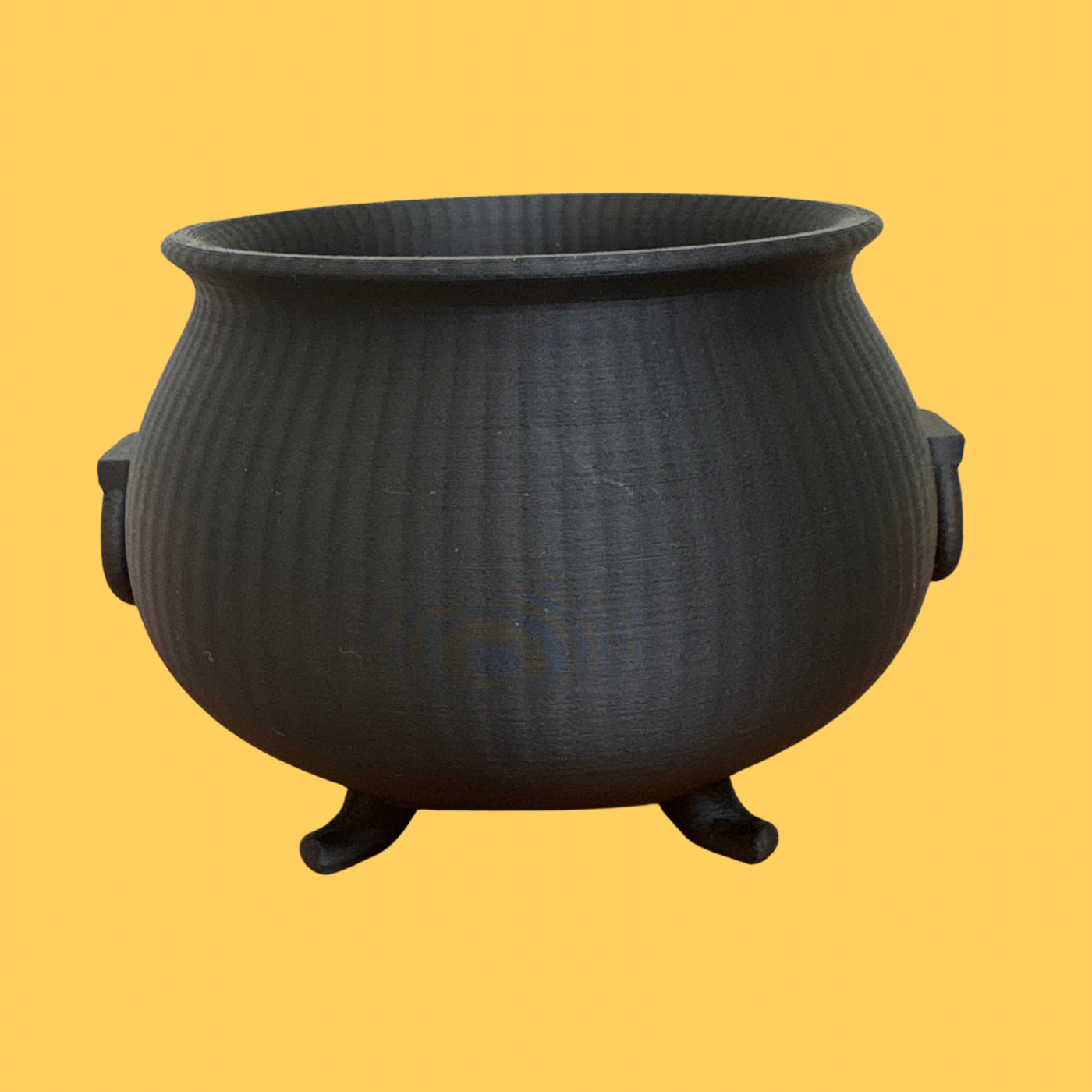 Large Black cauldron