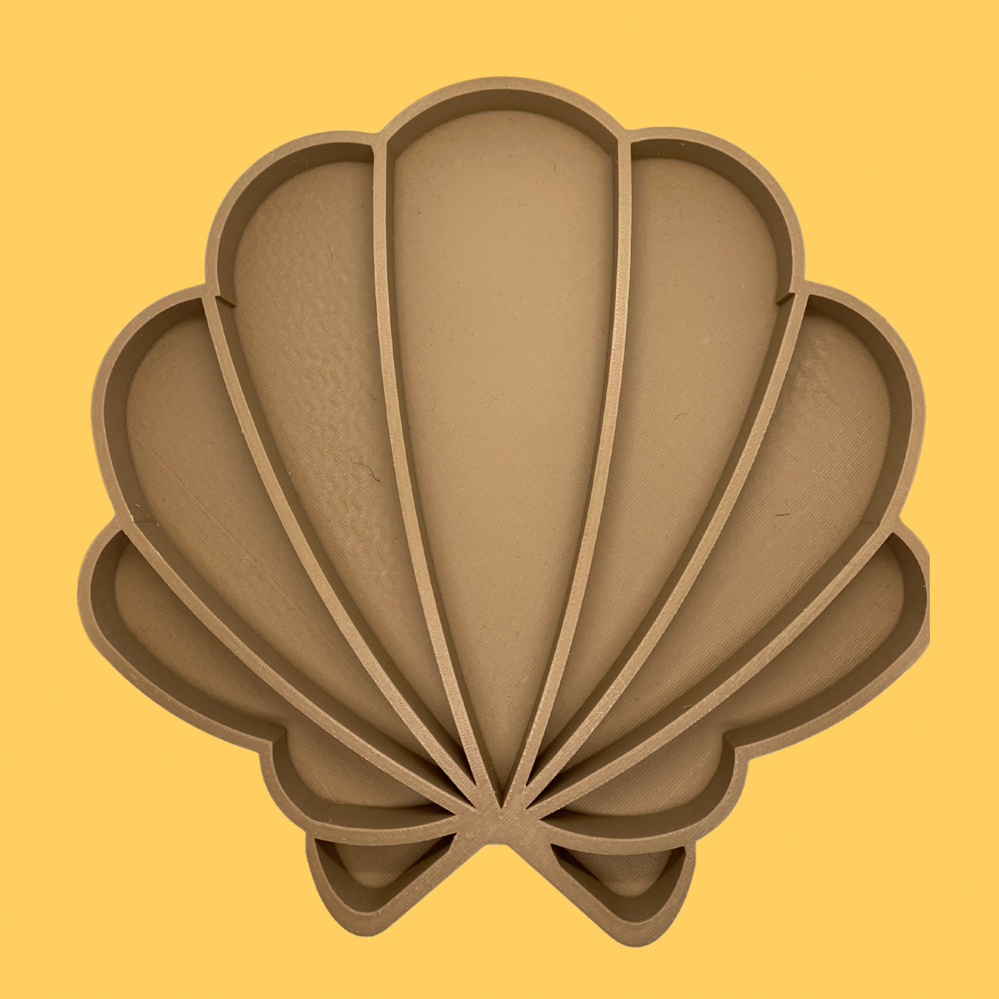 Sensory play tray Sea Shell