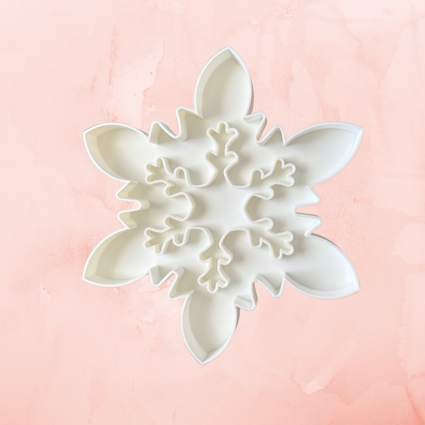 Snowflake eco play tray