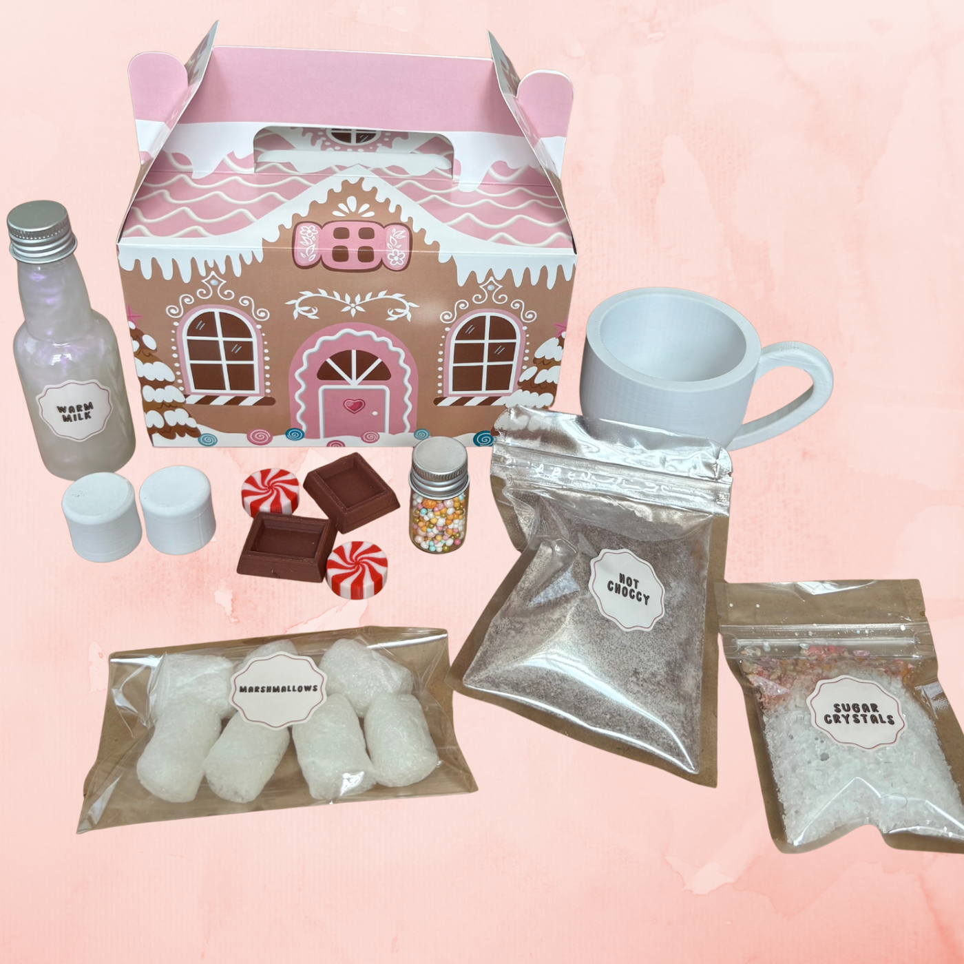 Santa’s cozy cocoa kit