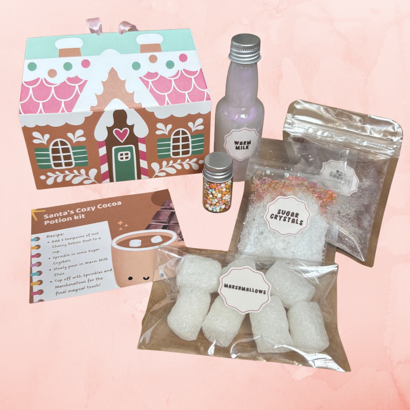 Santa’s cozy cocoa kit