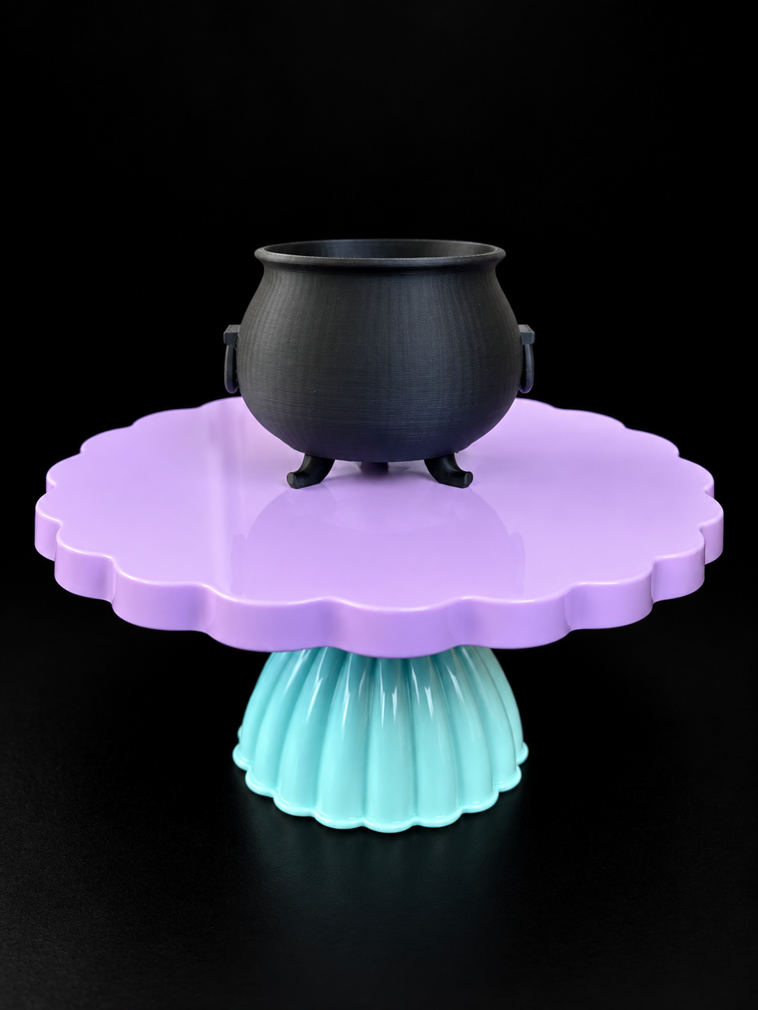 Large Black cauldron