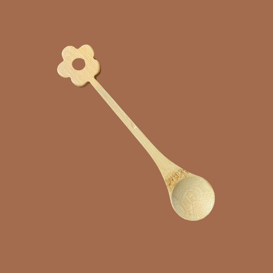 Flower power spoon