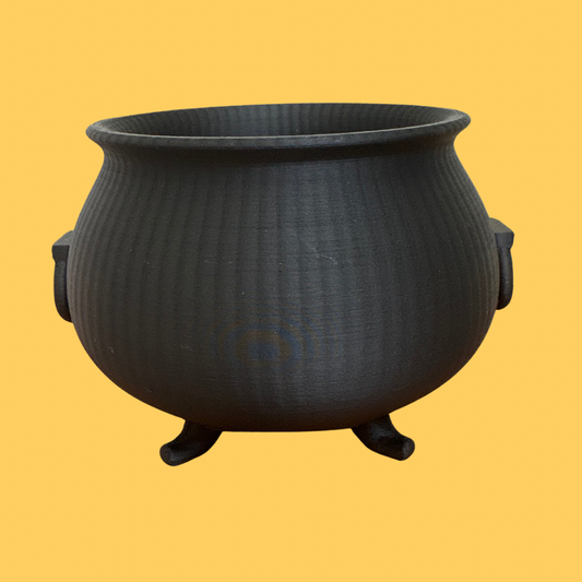 Large Black cauldron