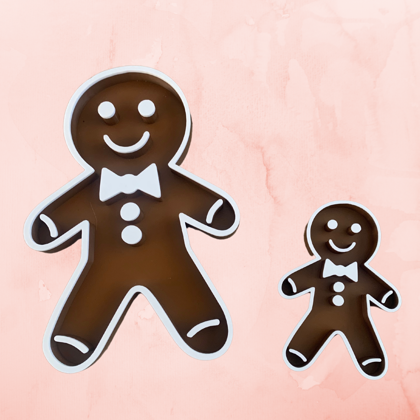 Gingerbread man Eco play tray