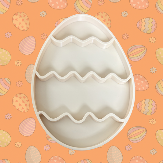Easter egg eco play tray