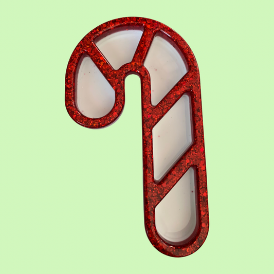 Candy cane tray