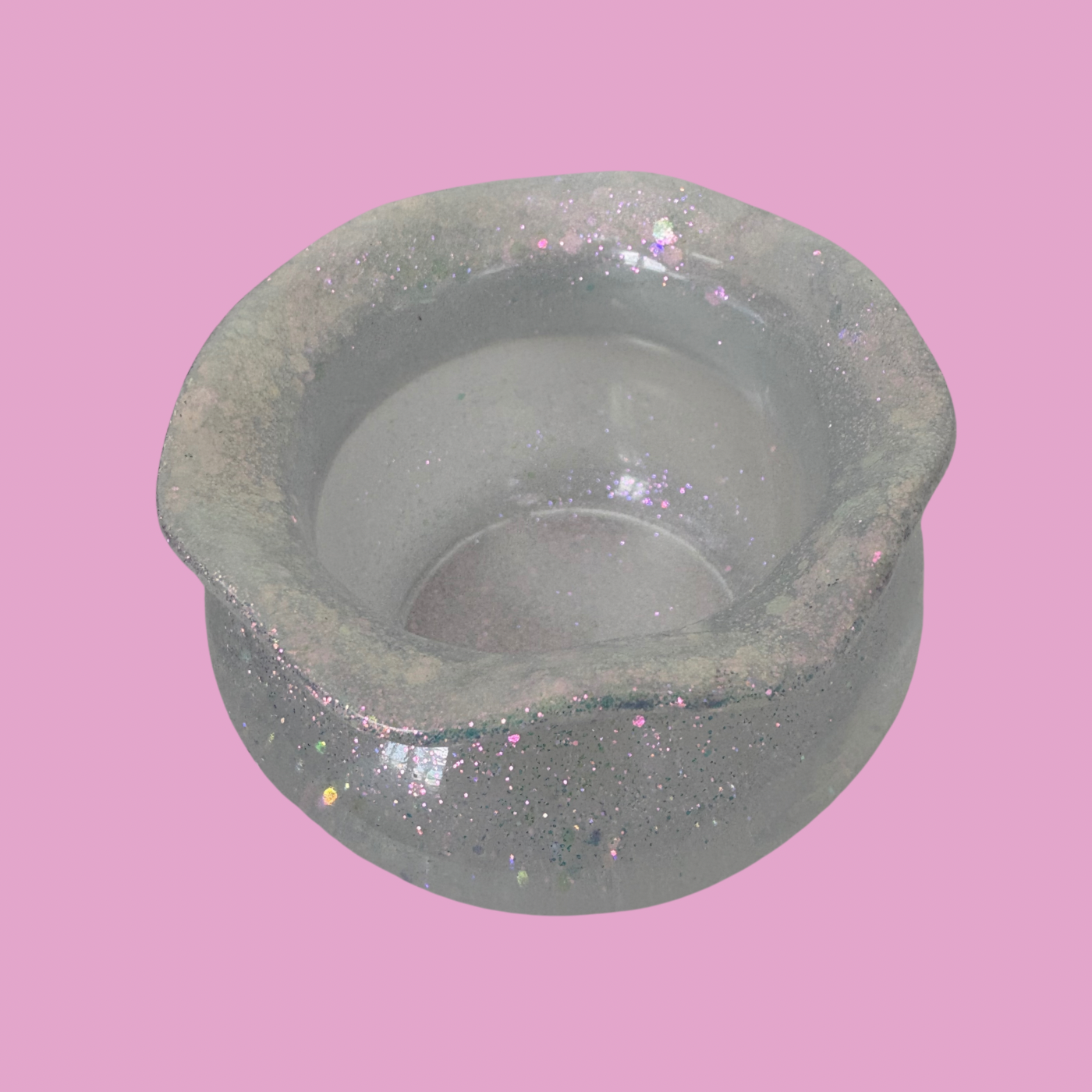 Clear etherial sparkly potion bowl