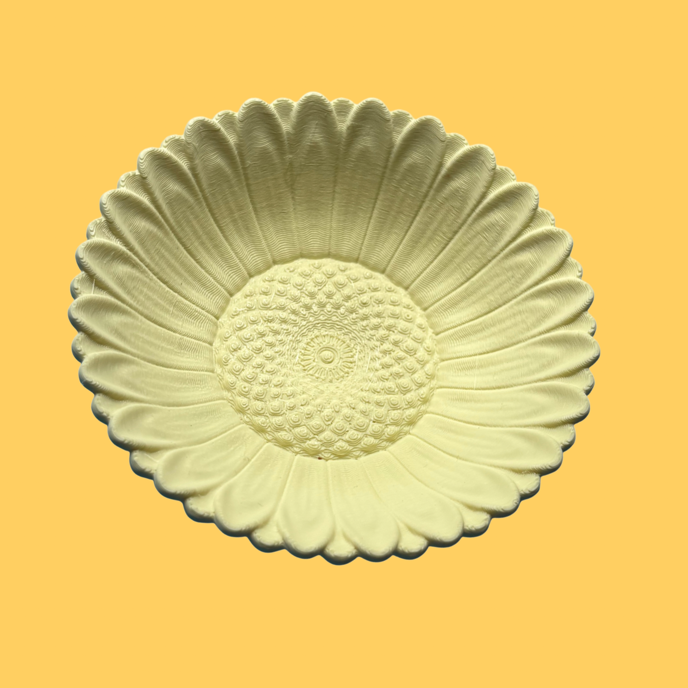 Yellow Sunflower eco dish